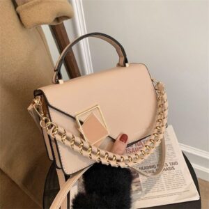 Designer free shipping 2025 new fashionable trendy small square handbag chain shoulder crossbody bag for womens