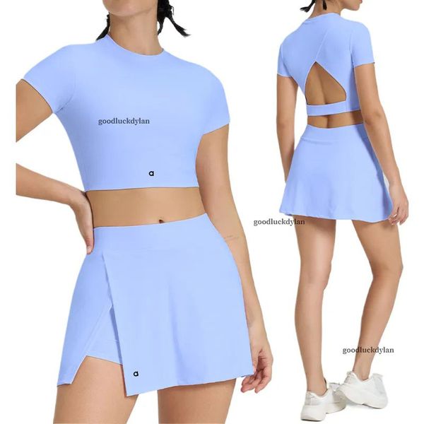 alocardio 5A Quality Yoga Outfits Fitness Quick Dry Womens set Running Yoga Pants and Tops for Sports Activities Short Sleeve T-Shirt Combo with Underwire Support