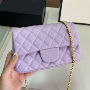 Small Shoulder Bag Luxurys Handbags For Women Crossbody Bag Synthetic Leather Sheepskin Purses Classic Flap With Gold Chain Leather Purse Handbag Designer