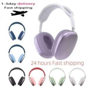 For Airpods Max 2 bluetooth earbuds Headphone Accessories Transparent TPU Solid Silicone Waterproof Protective case AirPodMaxs anc Headphones Headset cover Case