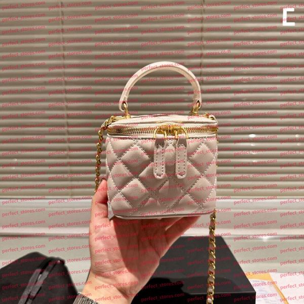 Ladies' One Shoulder Crossbody Chain Bag High-End And Fashionable Small Makeup Bag Designer Bag Luxurious Leather