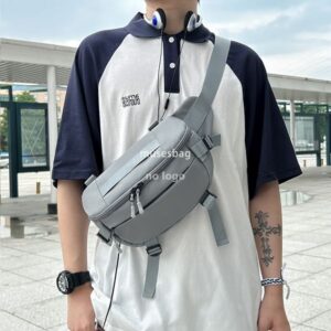 Fashion trend crossbody bag Japanese elements large capacity chest bag new casual bag Fanny pack sports bag chest bag