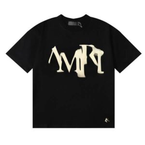 Mismatched Foam Letter Logo Print Tee 3 colors