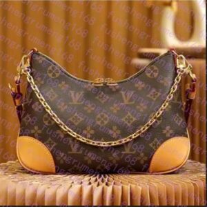 2025 Designer Bag Shoulder Bags Diane Crossbody Luxurys Bags Wallet Women Crescent Bag Dumpling Boulogne Purse Chain Handbag Loop Half Moon Baguette Tote