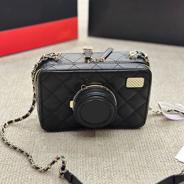 Designers bags Women luxurys Sheepskin Camera bag Crossbody Shoulder bag Chain handle bag Messenger Handle Chain Bag Clutch Flap Wallet lady clutch Fortune bag 18m