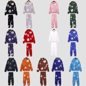 designer hoodie mens hoodies graphic hoodie men designer hooded sweatshirts pants street graffiti foil print Vintage tracksuits us size