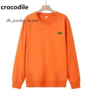 Designer Crocodile Embroidered Men's and Women's T-shirts and Hoodies Printed Fashion Men's T-shirts Short Sleeves Luxury Hip Hop Street Clothing c3b