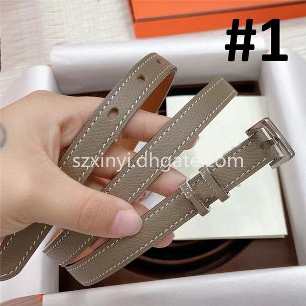 Fashion Accessories Belt Gold or Silver Logo Women's Belts Width 1.5cm for with Gift Box