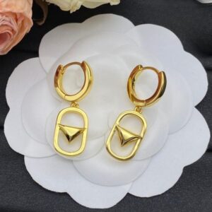 Luxury Letter Earrings Charm Fashion Designer Earrings 18k Gold plated Jewelry Classic Christmas Gift