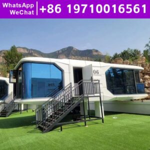Cheap House Ready to Live Houses Space Capsule House Hot Sale Fast Build High Quality Earthquake Resistant Factory Price Modular