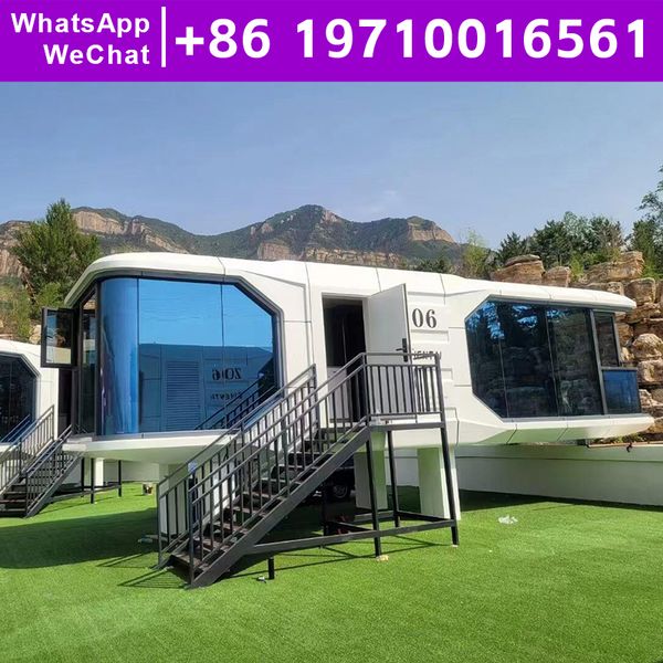 Cheap House Ready to Live Houses Space Capsule House Hot Sale Fast Build High Quality Earthquake Resistant Factory Price Modular