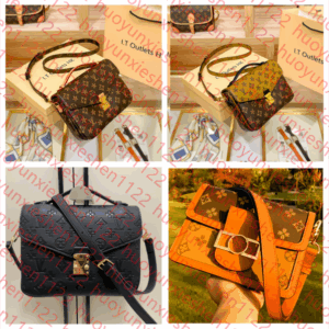 luxurys designers crossbody bag pochette metis Women handbag messenger bags oxidizing leather elegant shoulder bags Purse Crossbody bags M44875 M41487