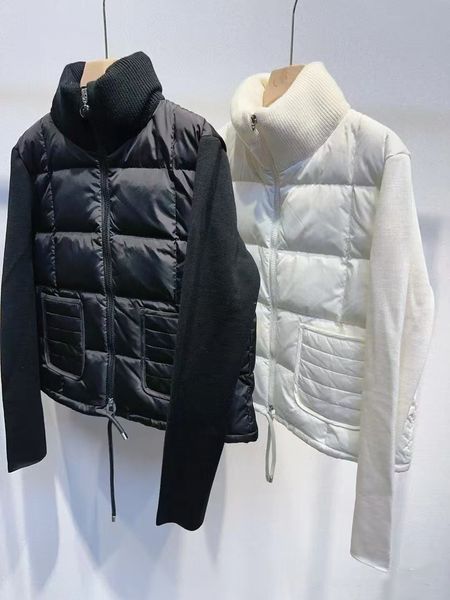 women parkas Down designer coat winter warm windproof down jacket bright matte material luxury bigname couple new fashion down jacket SML