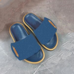 Pillow Sliders Designer Sandals Women Flat Mules Pool Slides Men Woman Padded Front Strap Summer Sandale Beach Casual Shoes Black Fuchsia EU45