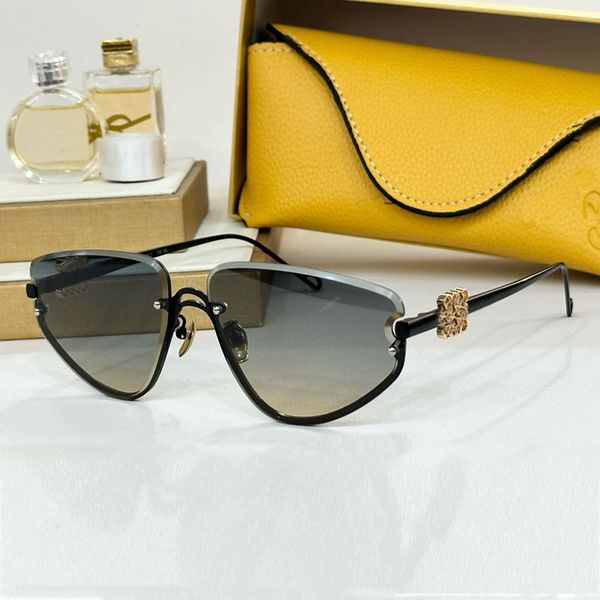 Fashion Ladies Designer Luxury Sunglasses Ladies Designer Personality irregular frame sunglasses UV400 protective metal frame leg Cool logo design 5104S