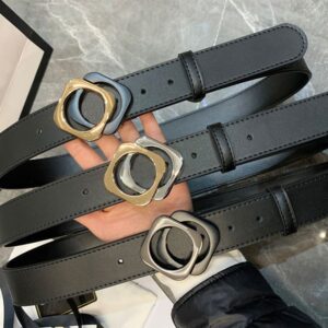 Mans Belt Designer Belts Genuine Leather for man woman Fashion 3 Color Buckle 3.8cm Width