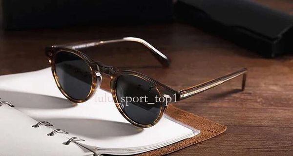2025 AAA oliver hot style olive sunglasses Men Women ov Vintage Polarized Sunglasses Retro Gregory Peck Brand Sun glasses Eyewear e13