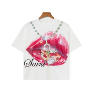 Unisex Bi3658 Big Head Cartoony Tee – Casual Hip-Hop Style with Fun Prints