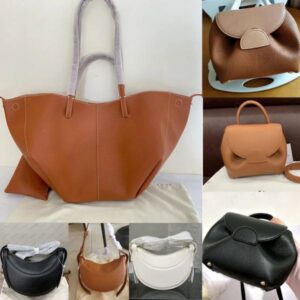 Fashion Women Moon bag Crossbody Designer Messenger High Quality Leather Shoulder Bag Simple Handbag