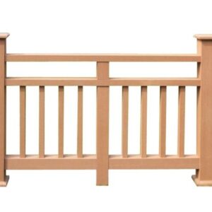 Plastic wood fence Anticorrosive wood fence