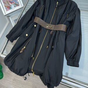 Womens Fashion Jackets Casual Trench Loose Jacket Sleeve Suit Lady Sporty Outwear Stylish Stripe Jacquard Coats Woman Clothing