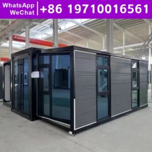 Modular Container Office Building Leak Proof Manufactured Home Prefab Tiny House Mobile Home Frame Steel Structure Good Quality