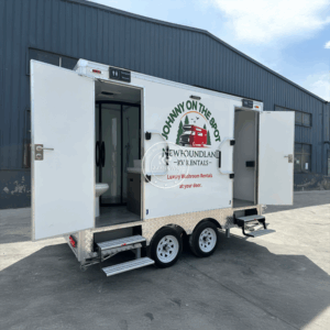 Portable Bathroom Restroom Trailer Shower Room Outdoor WC Luxury Toilet With Equipment Bathroom Outdoor Shower Portable Toilet Trailer For Sale