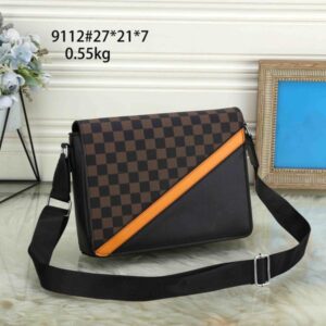 s Designer Men Shoulder Leather Black Flowers Messenger Cross body Bags Satchel sac Handbags Women Wallets tote purse School bag camera bags