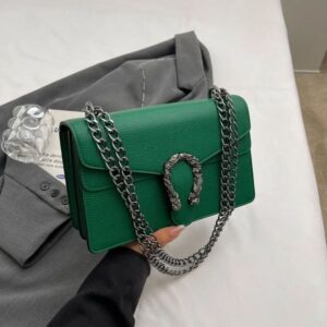 2025 Designer Bag Fashion Commuter Solid Color Chain Women's Handheld Single Shoulder Diagonal Cross tote Bag