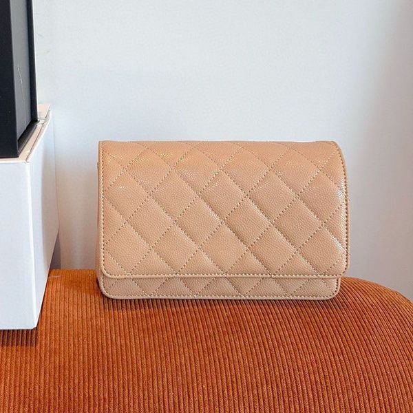 Designers bags Real leather Women luxurys Classic crossbody Shoulder bag Handbags Messenger Chain Bag Clutch Flap crossbody Wallet lady clutch Fortune bag 19m