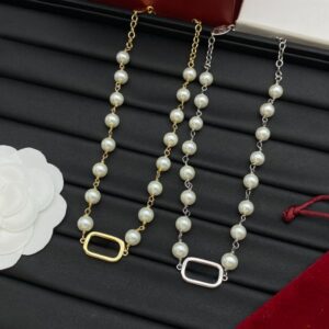 Charm Womens Pendant Necklace Designer Brand Love Gold Necklace Classic Luxury Pearl Necklace Design Gifts Wedding Jewelry with Box