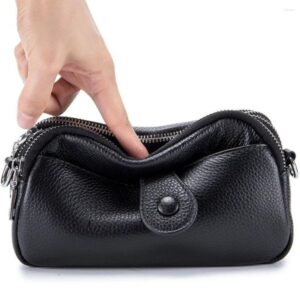 Shoulder Bags Genuine Leather One Bag Women Casual Crossbody Designer Small Handbag Lipstick Key Phone Pouch Case For Female 01