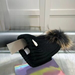 Designer Beanie Hat Men Bonnet Skull Cap Knit Woman Classic Dark Grey Fashion Leisure Plaid Fall Winter Ski Warm