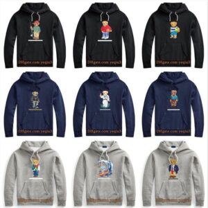 Men Premium Hoodie Classic cartoon pattern decoration Comfortable Slim Fit Sweatshirts for man Streetwear Fashion Daily Casual Wear Designer hoodie Asian Size sss