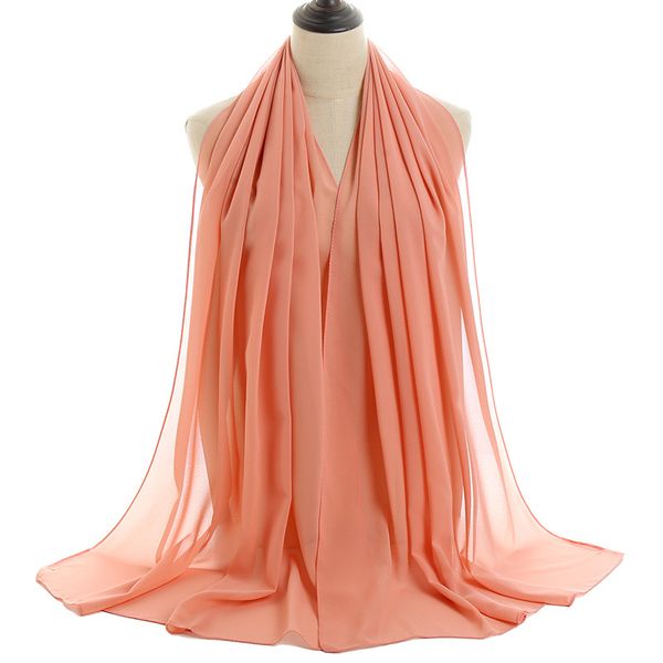 1-615 Double-sided scarf autumn and winter color matching large shawl warm neck scarf