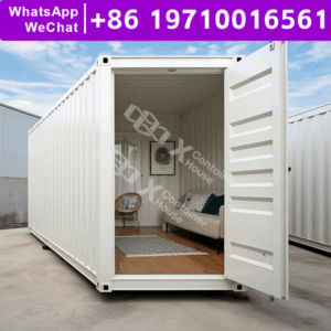 Mobile Flat Pack House Prefab Cabin Tiny Home Education Community Hall Frame Center Hotel Hospital Outlet Resort Gymnasium Park