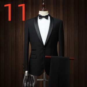 H199 Men's business casual suits wedding groom suits