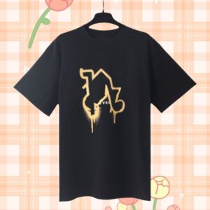 Casual PALM Letter Design Tee Shirt for Both Genders Stylish Short Sleeves