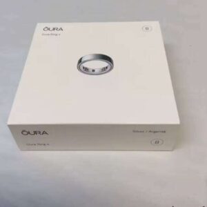 Oura Smart Ring (4th Generation) Black/Sier/Invisible/Brushed Sier/Gold/Rose Gold Size 4 to 15