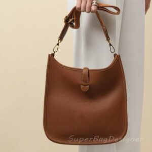 VIP Full handmade stitching Cross body shoulder bag High-end quality Beeswax thread sewing 18k gold Designer togo soft Leather Soft 29cm mini 18cm