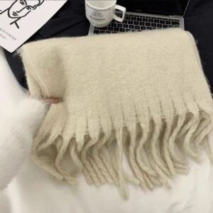 Solid color atmosphere scarf girls new winter scarf –850311