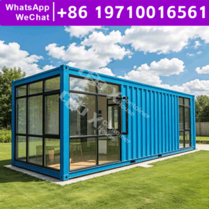 Thermal Efficient Steel Studio Multi Layer Build Optimal Insulation High Energy Saving Performance Flat Pack Home Modular