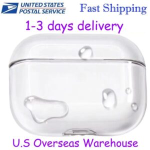 USA Stock For Apple AirPods 4 AirPods pro 2 Headphone Accessories Silicone Protective Headphone Cover Headphone Shockproof TPU Case