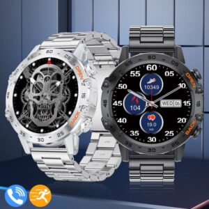 LIGE Smart watch Wireless call, music control, multi-functional waterproof watch, multiple sports modes, blood pressure and blood oxygen monitoring