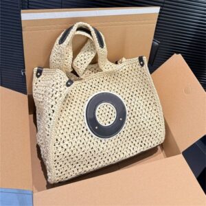 2025 Straw Handbag Tote Bag designer bag purse crossbody bucket bags Women Summer Beach Totes 10A