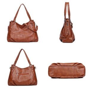 Designer fashionable luxury messenger bag, simple yet luxurious handheld style for women high-quality soft leather large capacity women's messenger bag
