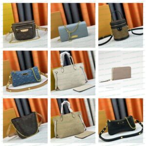 Designer Bag Luxury Bag Fashionable Women's Leather Shoulder Handbag Large Capacity Shopping Bag Elegant