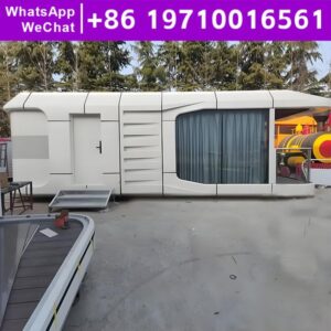 Customize Design Mobile House Capsule Outdoor Tiny Homes Prefabricated House Outdoor Free Shipping Hot Sale Earthquake Resistant