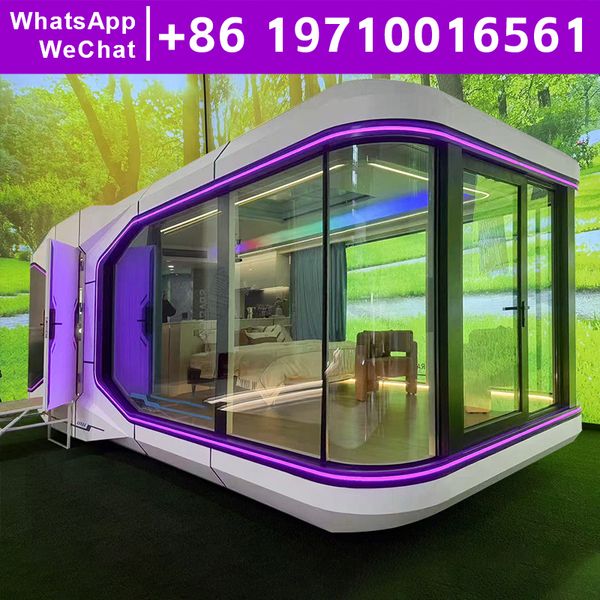 Mobile House Luxury Prefabricated Houses Capsules to Live Low Cost Movable House Modular Home Eco-Friendliness Moisture Proof