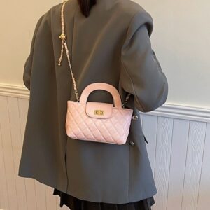 Dia-shaped small square for women, fashionable and versatile vegetable basket, hand-held bill of lading, shoulder crossbody bag 2025s hot